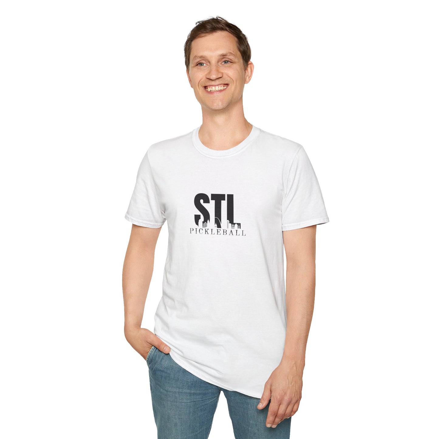 Unisex STL Pickleball Skyline T-shirt