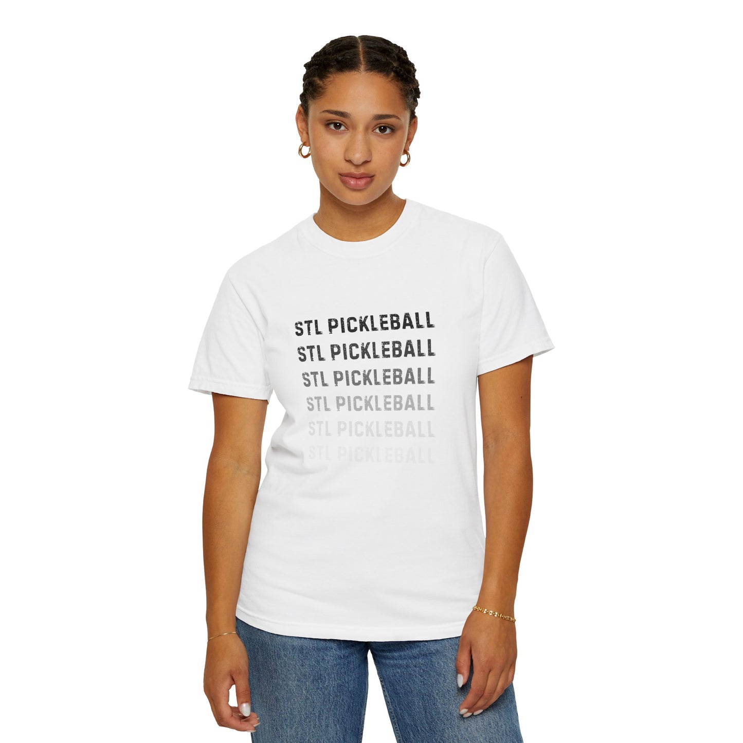 Unisex STL PB Blk and White Shirt
