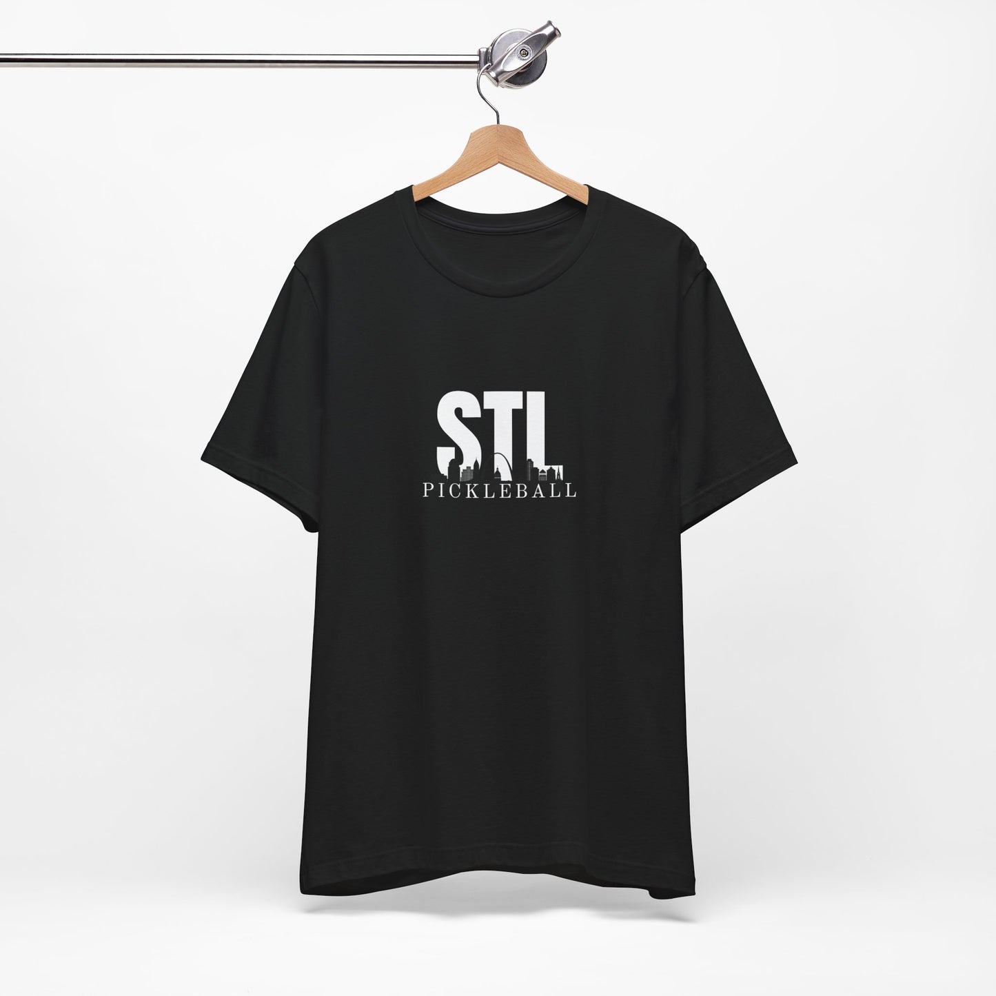 STL Pickleball Blk Skyline